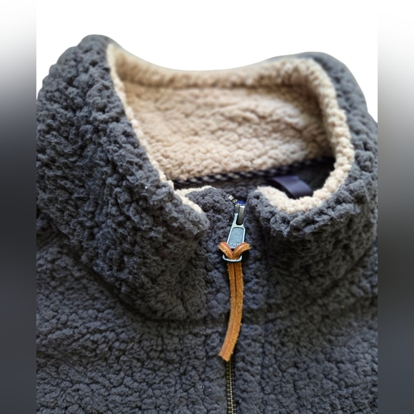 Properly Tied Men's Gray Fleece Pull Over Sweater -XXL - Picture 2 of 8